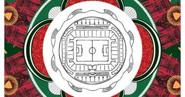 هنا روسيا.. فنان روسى يرسم ملاعب كأس العالم