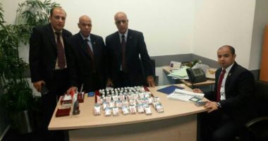 صور.. إحباط محاولة تهريب أدوية بمطار القاهرة بقيمة 200 ألف جنيه