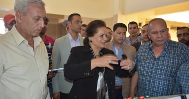 صور وفيديو.. محافظ البحيرة تفتتح التشغيل التجريبى لمشروع مياه الشرب بأبو حمص