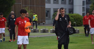 المنتخب يخوض مرانه الأخير فى إيطاليا قبل السفر إلى بلجيكا.. صور