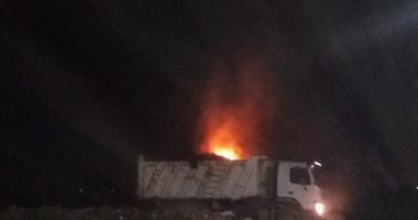 إحنا بنموت.. استغاثة أهالى قرية مشال بالغربية من حرق القمامة