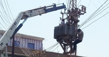 فصل التيار الكهربائى عن 43 منطقة بدمياط لأعمال الصيانة
