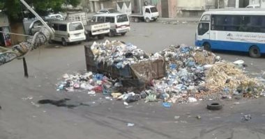 قارئ يشكو وجود مقلب قمامة بحى الورديان بالإسكندرية