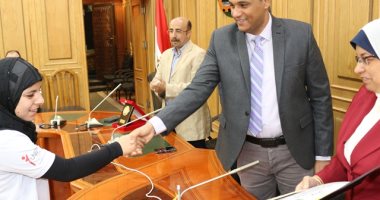 سكرتير عام المنوفية يكرم المتفوقين رياضياً أبطال الأولمبياد الخاص 
