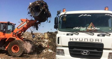 رفع 400 طن مخلفات بمصنع السماد العضوى بالجبل الغربى فى سوهاج