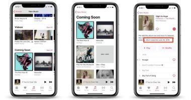 تحديث جديد لتطبيق موسيقى أبل يوفر تبويب "Coming Soon"..اعرف أبرز مميزاته