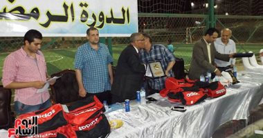 فوز فريق البلاك ستارز بالمركز الأول فى الدورة الرمضانية لنادى قضاة الشرقية