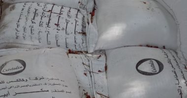 "التموين" تضبط 30 طن سكر مجهولة المصدر داخل مخازن بالقاهرة