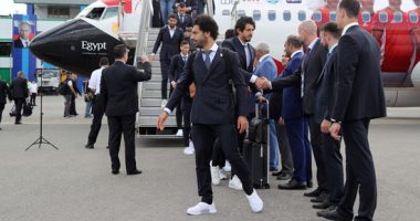 المنتخب الوطنى يصل روسيا للمشاركة فى المونديال 