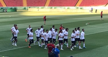 فيديو.. التدريب الأول للمنتخب.. إراحة صلاح وتمرينات بدنية خفيفة