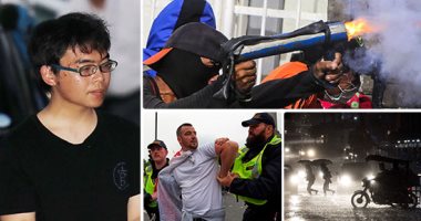 صور.. العالم هذا الصباح.. أمطار غزيرة ورياح قوية تضرب الفلبين.. اعتقال منفذ حادث الطعن فى أحد القطارات السريعة باليابان.. تجدد الاشتباكات العنيفة فى نيكاراجوا.. وتوقيف 5 متظاهرين خلال احتجاجات لليمين فى لندن