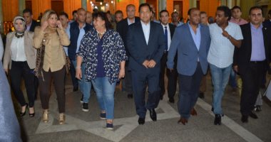 صور.. محافظ الغربية يستقبل الدكتوره إيناس عبد الدايم وزيرة الثقافة