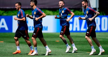 منتخب اسبانيا يرفع شعار "لا وقت للراحة" قبل كأس العالم.. صورا