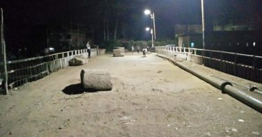 تهالك الكوبرى الرئيسى بقرية مليج بالمنوفية يهدد حياة الأهالى