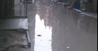 مياه الصرف الصحى تغرق منطقة الزوايدة في الإسكندرية