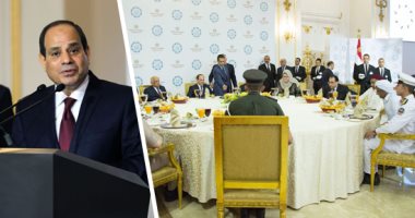 الرئيس السيسي فى حفل إفطار الأسرة المصرية: التحديات الموجهة لمصر "بسيطة" بشرط أن نتحملها جميعاً.. الدولة تقدم 330 مليار جنيه دعم للمواطنين كل عام بخلاف المرتبات.. ويجب أن "نتألم ونقاسى" لنكون دولة ذات شأن
