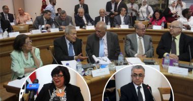 جوائز الدولة 2017.. سوريا أول الفائزين بـ"النيل العربية".. "التشجيعية" لـ"عبدالناصر علام" رغم رحيله.. و"التقديرية" لـ"نادية لطفى ومحمد سلطان".. والتفوق تنتصر لأحمد مراد.. و"النيل" تكرم صلاح فضل ومراد وهبة.. صور