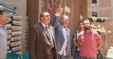 وكيل اسكان المنوفية يتفقد عمارات الإسكان الإقتصادى بالباجور "صور"