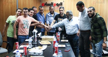 "اليوم السابع" يكرم أسرة "فوق السحاب" على نجاح المسلسل