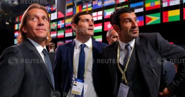 شاهد.. أساطير ريال مدريد فى مؤتمر كونجرس الفيفا 