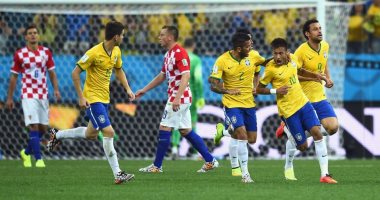 فلاش باك.. البرازيل تعبر كرواتيا 3/1 فى افتتاح مونديال 2014