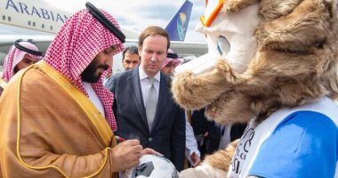ولى العهد السعودى يصل روسيا لمؤازرة الأخضر فى افتتاح كأس العالم