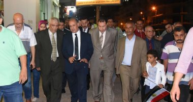 محافظ الإسكندرية يتفقد استعدادات حى المنتزه لاستقبال المصيفين فى العيد