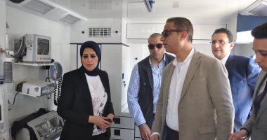 وزيرة الصحة لرجال الإسعاف: "أنا فخورة بكم ومكتبى مفتوح لأى أفكار بناءة"