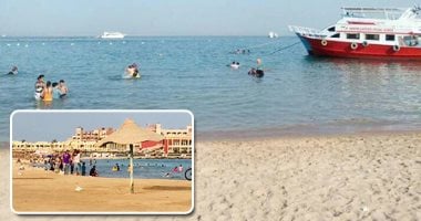 العيد فى شواطئ الغردقة.. إقبال ملحوظ باليوم الأول.. "الجفتون والنادى الاجتماعى" الأكثر إقبالا.. والمحميات تفتح جزيرة أبومنقار أمام المعيدين.. والأكوابارك متعة الأطفال داخل الفنادق.. والإشغالات تقترب 85%.. صور
