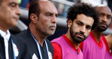 شاهد.. "حزن وصدمة" محمد صلاح من هدف أوروجواى القاتل فى شباك الفراعنة
