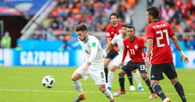 فيديو.. خيمينيز يتقدم لـ"أوروجواى" بالهدف الأول أمام مصر فى الدقيقة 90