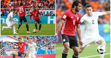 المنتخب الوطنى يسقط في الدقيقة الأخيرة بهدف قاتل أمام أوروجواي بمونديال روسيا.. الفراعنة يقدمون عرضا جيدا على مدار 90 دقيقة.. خيمينيز يسجل هدف اللقاء الوحيد..الكرات العرضية ما زالت تمثل خطرا كبيرا ضد أبناء كوبر