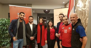 صور.. الجالية المصرية فى استراليا تحتفل بعيد ميلاد محمد صلاح الـ26