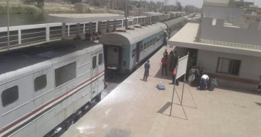 اصطدام قطار بجرار زراعى فى الدقهلية