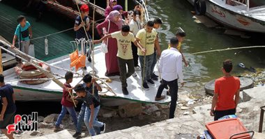 إقبال على المراكب النيلية فى ثانى أيام عيد الفطر المبارك