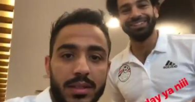 كهربا يهنئ محمد صلاح بعيد ميلاده على طريقته الخاصة