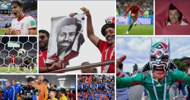 محمد صلاح يتصدر أبرز صور الـ"فيفا" بمونديال روسيا