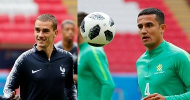 أستراليا تستهدف فك عقدة البدايات أمام فرنسا فى كأس العالم اليوم.. ديشامب يتسلح بالقوة الضاربة لتحقيق الفوز فى ضربة البداية.. و"العجوز" كاهيل يستهدف صناعة التاريخ مع ممثل آسيا فى مونديال روسيا