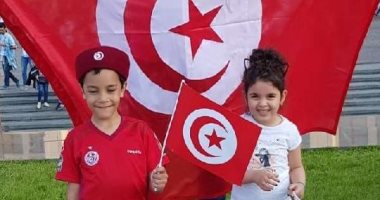 شاهد.. احتفالات جماهير تونس فى موسكو