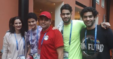 أسرة مدير منتخب مصر فى روسيا لمؤازرة الفراعنة 