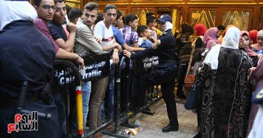 صورة اليوم.. فى حضرة قوة " الأيادى الناعمة".. مفيش تحرش