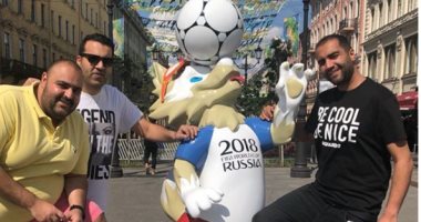 فنانو مصر يؤازرون المنتخب المصرى فى كأس العالم بروسيا