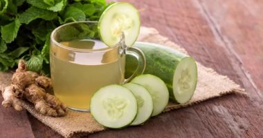 صحتك فى وصفة.. خيار وزنجبيل وصبار لعلاج عسر الهضم