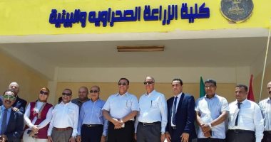 رؤساء جامعات المنوفية وكفر الشيخ وأسيوط يتفقدون كليات فرع جامعة الإسكندرية بمرسى مطروح