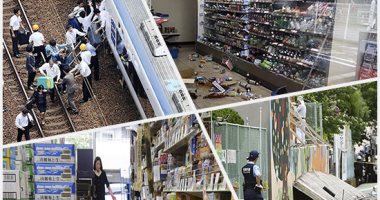 اليابان تفحص الحوائط الخرسانية عقب مصرع شخصين أسفلها بسبب زلزال أوساكا