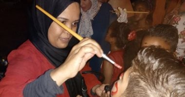 صور.. رسم وعروض فنية وعرائس فى احتفال ثقافة البحر الأحمر بعيد الفطر