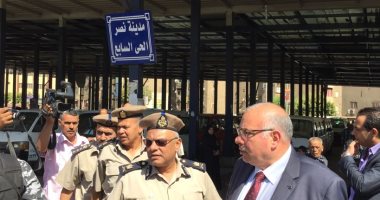 مدير أمن القليوبية يجرى جولة ميدانية بالمواقف العمومية للسيارات