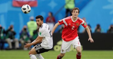 فيديو.. دزوبا يحرز الهدف الثالث لروسيا فى مرمى منتخب مصر