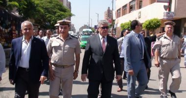 مدير أمن المنوفية والسكرتير العام يتفقدون مواقف السيارات لتطبيق التعريفة الجديدة