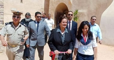 صور.. مدير أمن البحيرة يتفقد مسار العائلة المقدسة بوادى النطرون